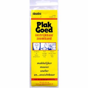 Vlieseline Plakgoed instrijkbaar 20mm wit - 5m