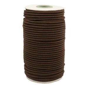 Koord elastiek 3mm - 881 - Bruin