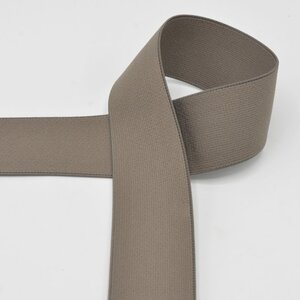 Boordelastiek Taupe-40 mm