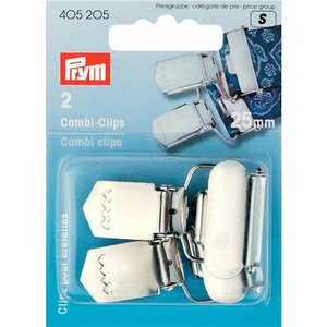 Prym Combi clips 25mm zilver - 2st