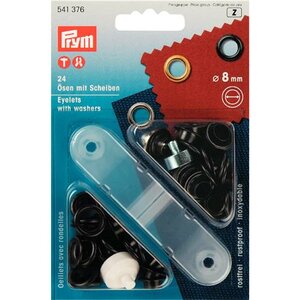 Prym Ringen en schijven 8mm brons - 24st