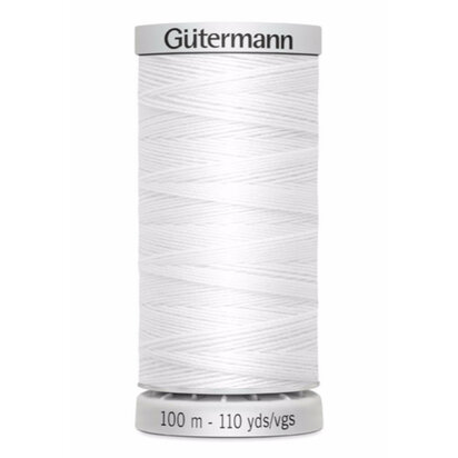 Wit - Gütermann Super sterk 100m - 800