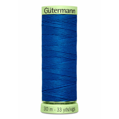 Blauw - Gütermann Knoopsgatgaren 30m  - 322
