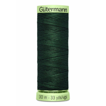 Groen - Gütermann Knoopsgatgaren 30m  - 472