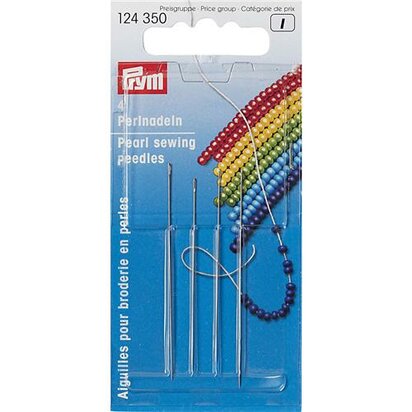 Prym Parelnaalden 0.45x55mm en 0.40x50mm zilver - 4st