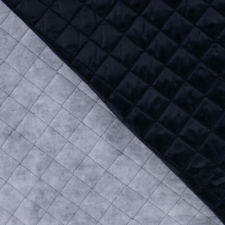 Voering gewatteerd 140 cm, Polyester 100% - Kleur Kobalt