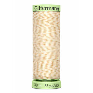 Beige - Gütermann Knoopsgatgaren 30m  - 414