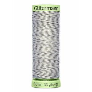 Grijs - Gütermann Knoopsgatgaren 30m  - 038